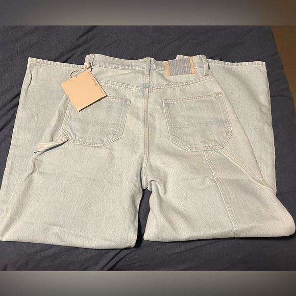 Mother (snacks) High Waisted Smoothie Carpenter Ankle Jeans - Picture 8 of 9